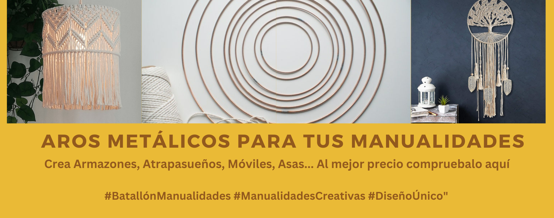 Aros metalicos En Batallon al mejor precio, armazones, rings metal, galvanizado, aros